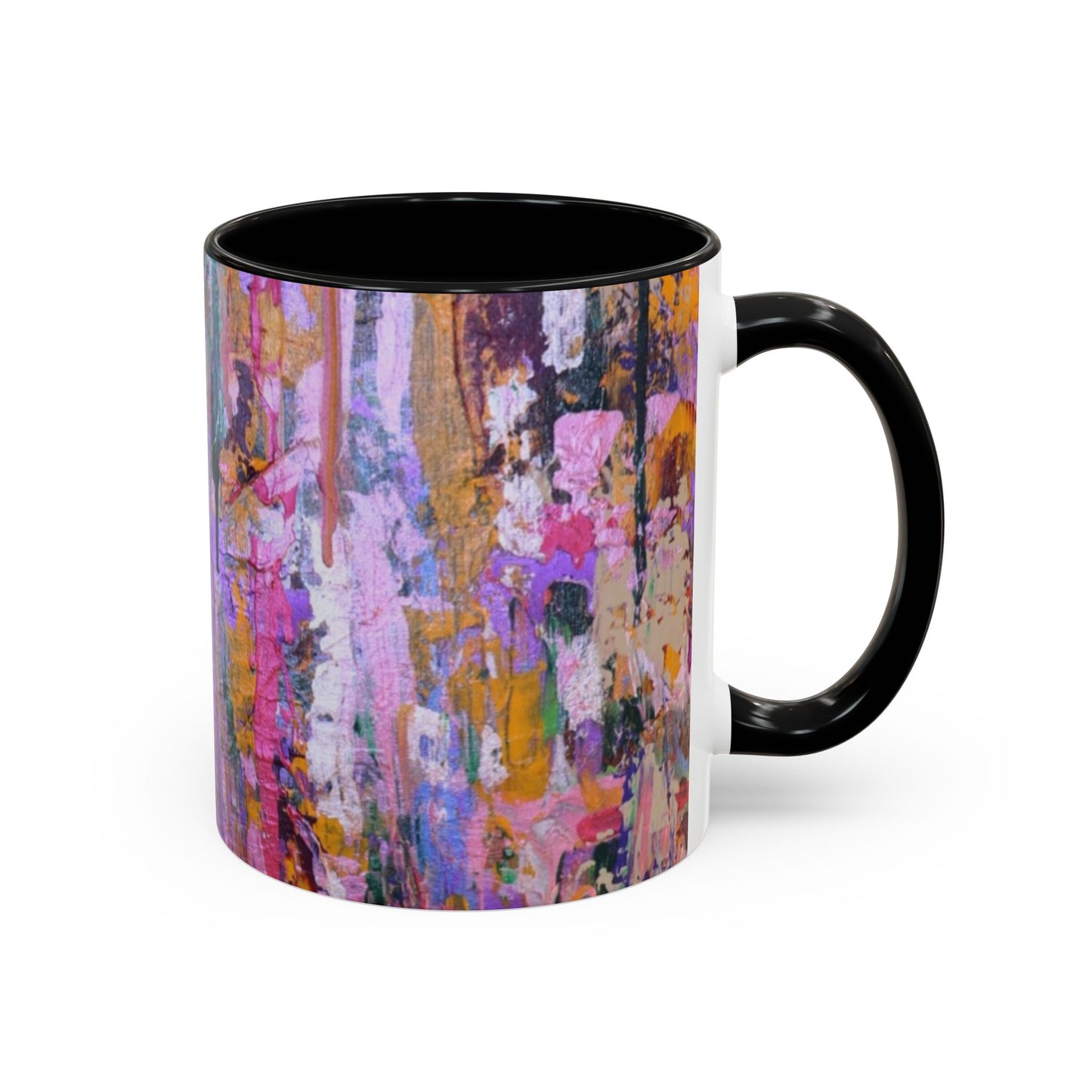 Hidden Garden — Original Art Accent Ceramic Mug, 11oz