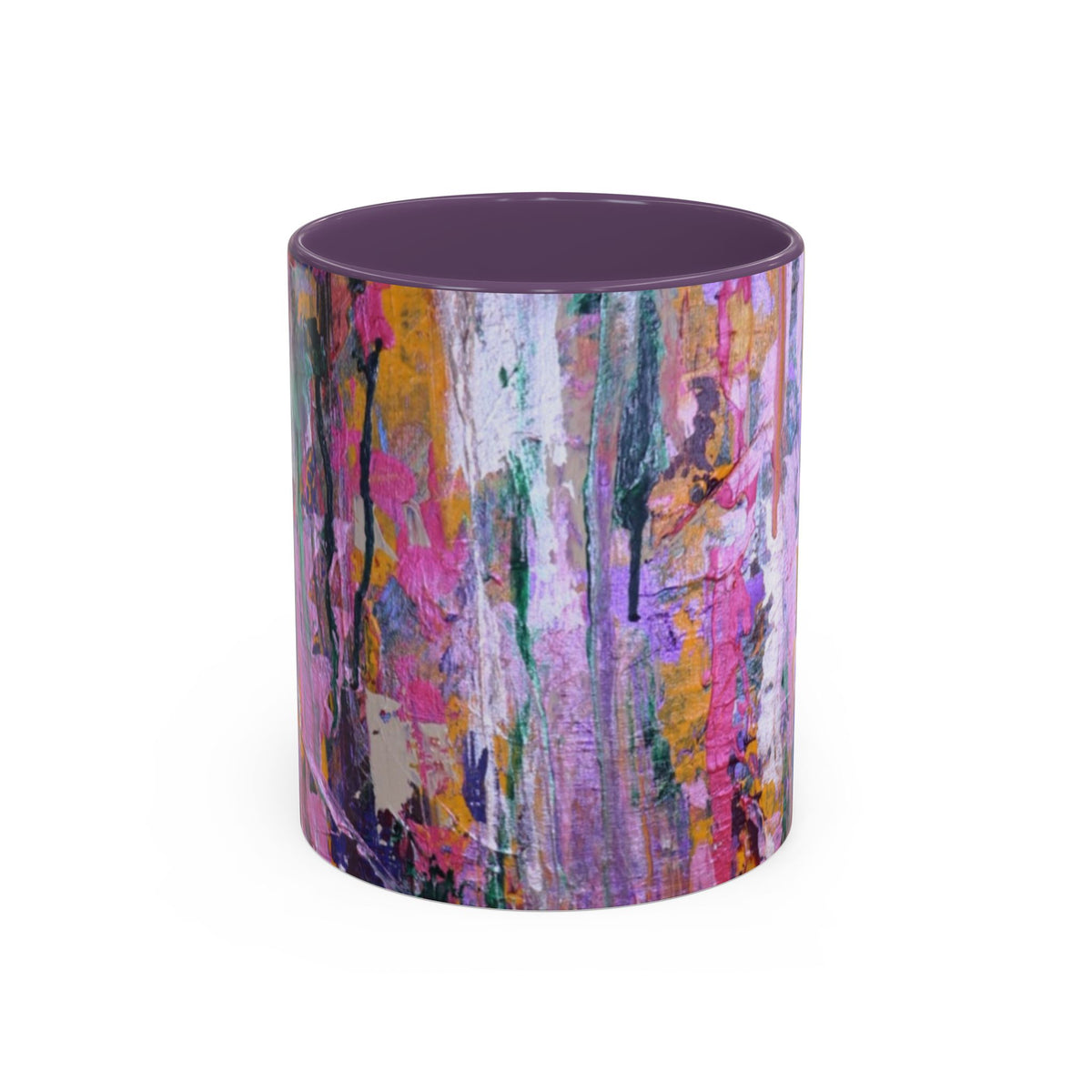 Hidden Garden — Original Art Accent Ceramic Mug, 11oz