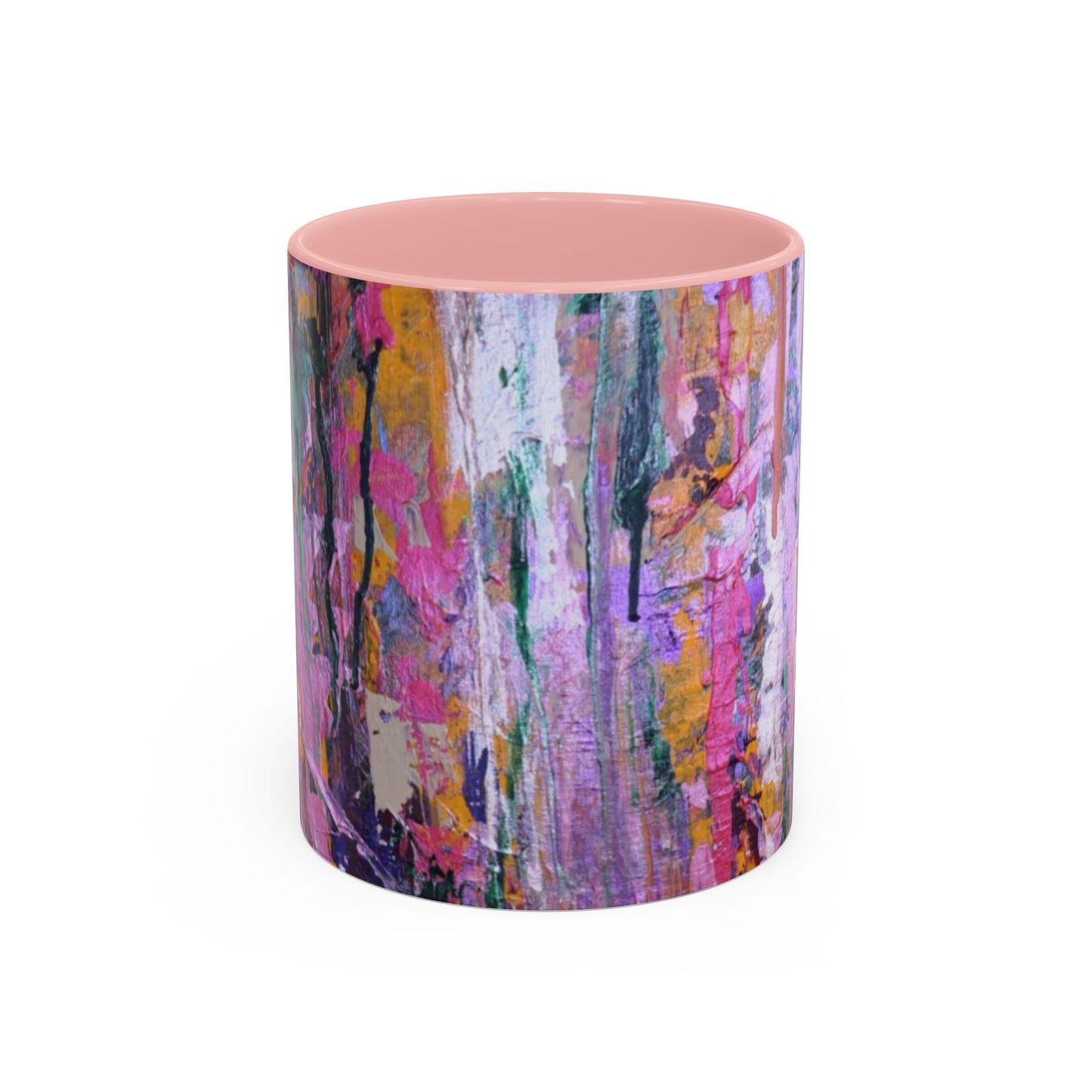 Hidden Garden — Original Art Accent Ceramic Mug, 11oz