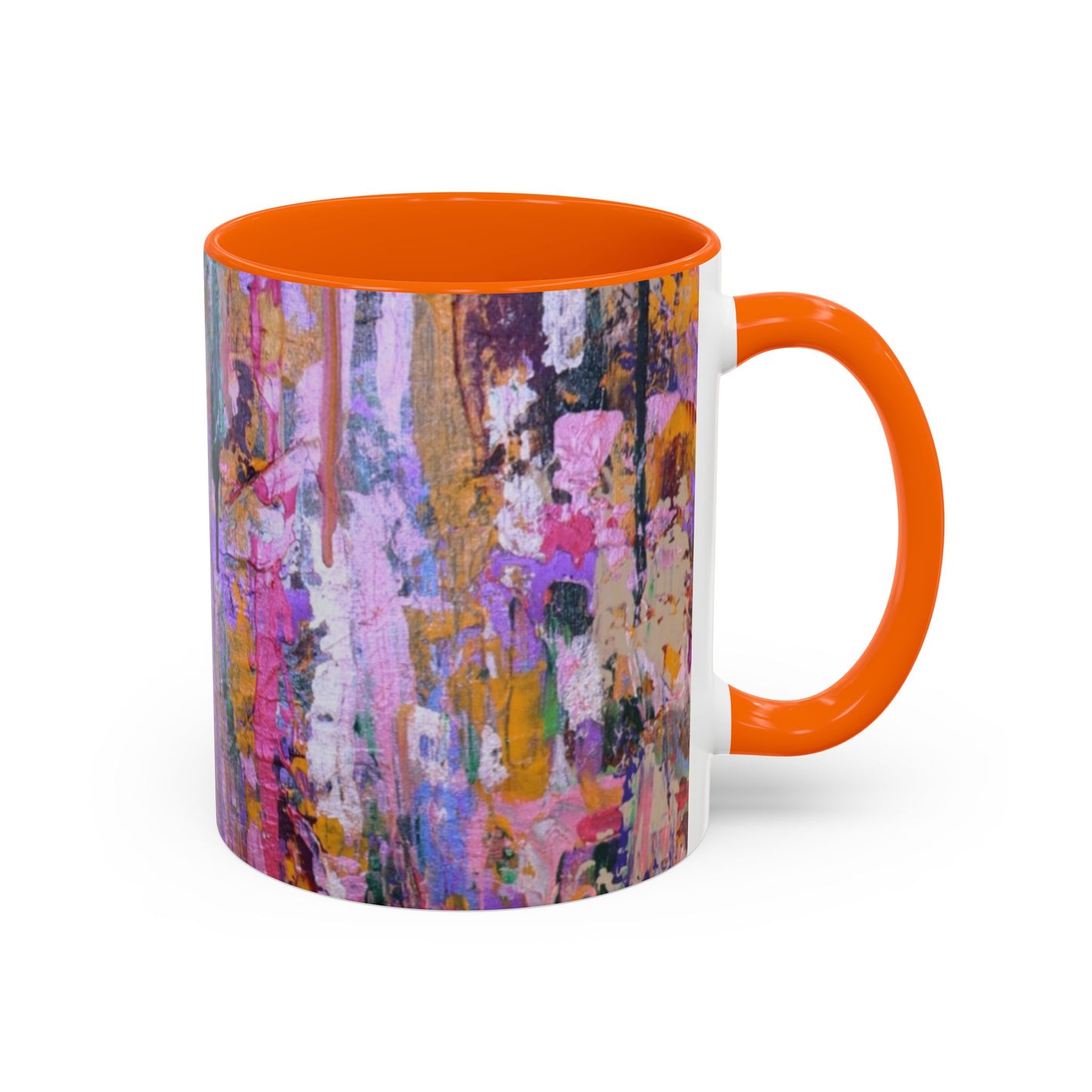 Hidden Garden — Original Art Accent Ceramic Mug, 11oz