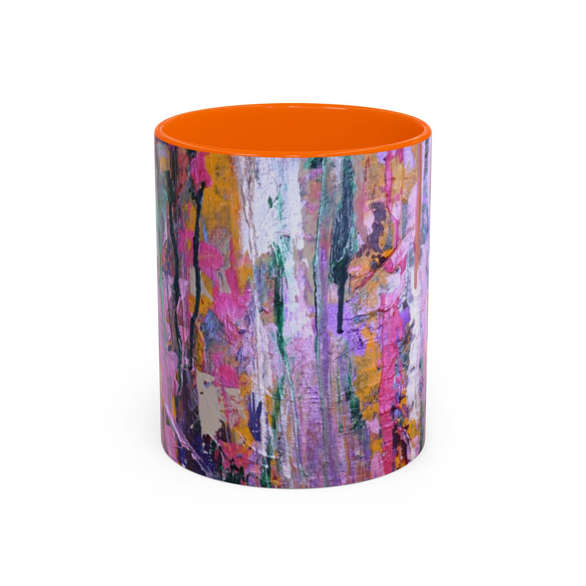 Hidden Garden — Original Art Accent Ceramic Mug, 11oz