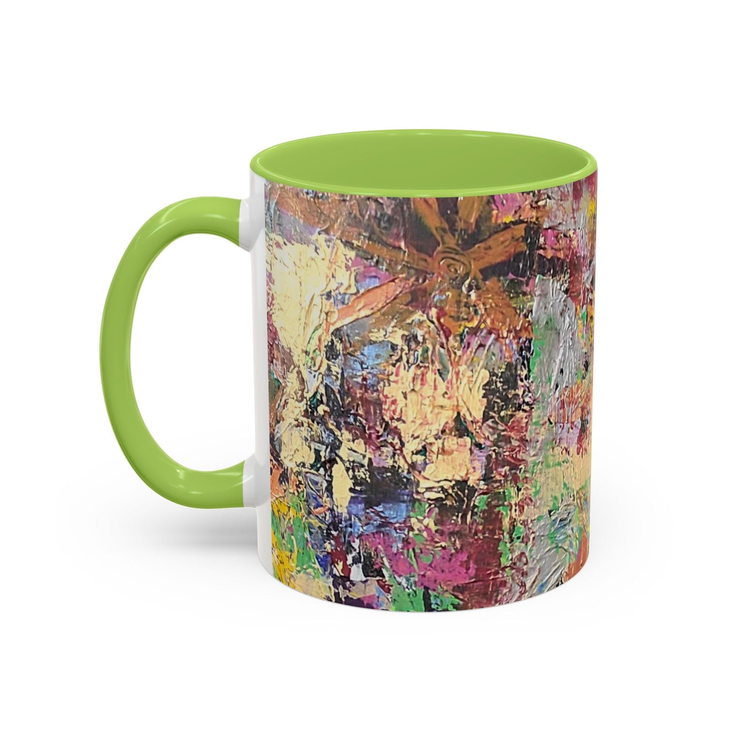 Autumn Starburst - Accent Coffee Mug (11, 15oz)